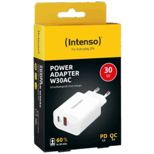 PUNJAČ KUĆNI 1xUSB-A 1xUSB-C W30AC