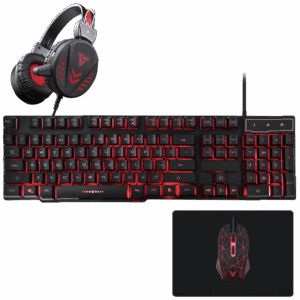 CXL-KG350 GAMING SET - SLUŠALICE, TIPKOVNICA, MIŠ, PODLOGA ZA MIŠ CONNECT XL CXL-KG350