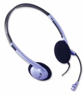14928 SLUŠALICE S MIKROFONOM GENIUS HS-02B