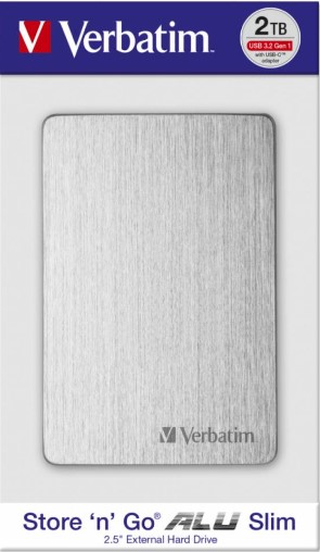 EXTERNI HARD DISK VERBATIM Store'n'Go Alu slim 2.5