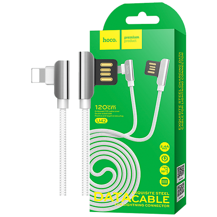 U42LIGHTNINGWH KABEL USB LIGHTNING ZA iPHONE HOCO U42 bijeli