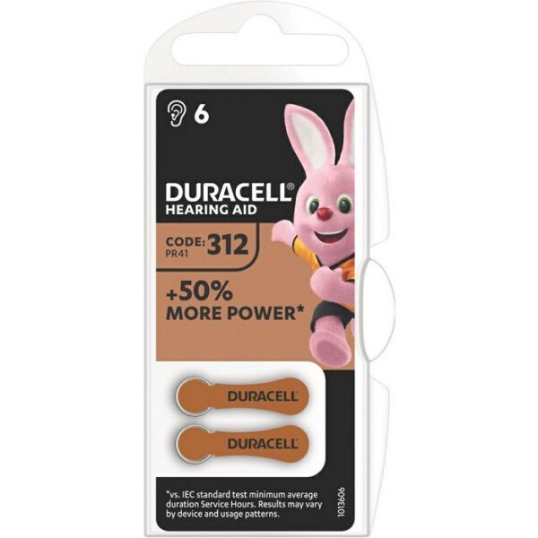 50004970 BATERIJE DURACELL 312 ZA SLUŠNI APARAT