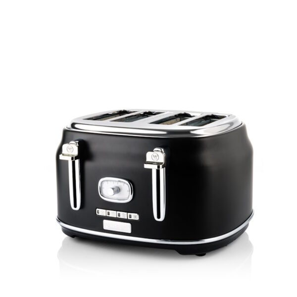 WKTTB809BK TOSTER WESTINGHOUSE RETRO BLACK 4 SLICE
