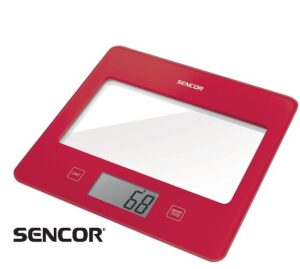 SENCOR VAGA KUHINJSKA SLIM SKS 5024 RD CRVENA