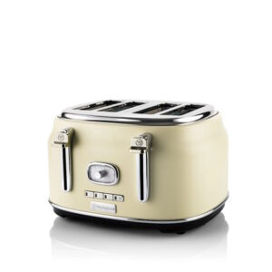WKTTB809WH TOSTER WESTINGHOUSE RETRO WHITE 4 SLICE