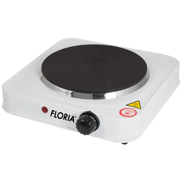 ZLN2805WH ELEKTRIČNO KUHALO FLORIA 1 PLOČA, 1000W BIJELO ZLN 2805WH