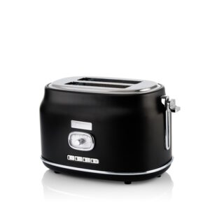 WKTTB857BK TOSTER WESTINGHOUSE RETRO BLACK 2 SLICE