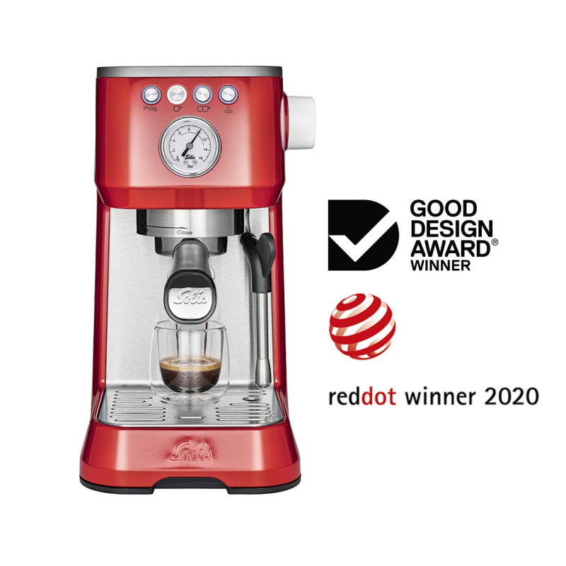 SOL 98019 APARAT ZA KAVU SOLIS BARISTA PERFETTA PLUS RED