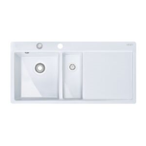 SUDOPER FRANKE MTK 651-100 GLEČER BIJELI LIJEVI