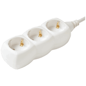 PRODUŽNI KABEL 3 UTIČNICE 3m NV3-3/WH/1,5