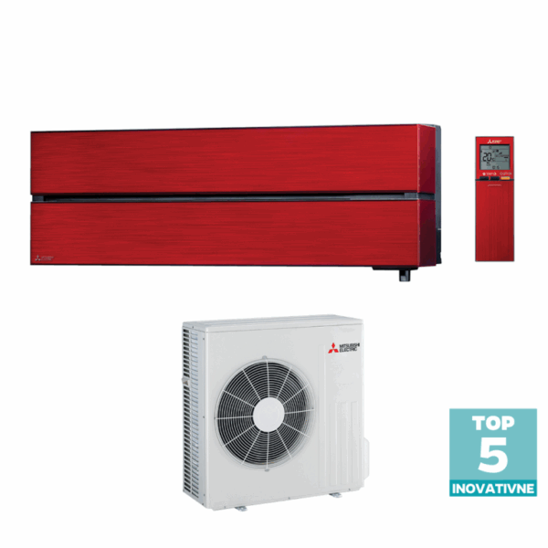 KLIMA UREĐAJ MITSUBISHI MSZ-LN60VGR/MUZ-LN60VG CRVENA