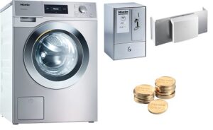 SET MIELE PROF. PERILICA RUBLJA SA NAPLATOM ZA ŽETONE P7X