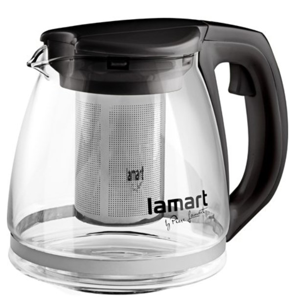 LT7025 LAMART ČAJNIK 1,1L CRNI LT7025