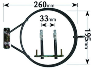 GRIJAČ PEĆNICE OKRUGLI GORENJE 230V/2200W