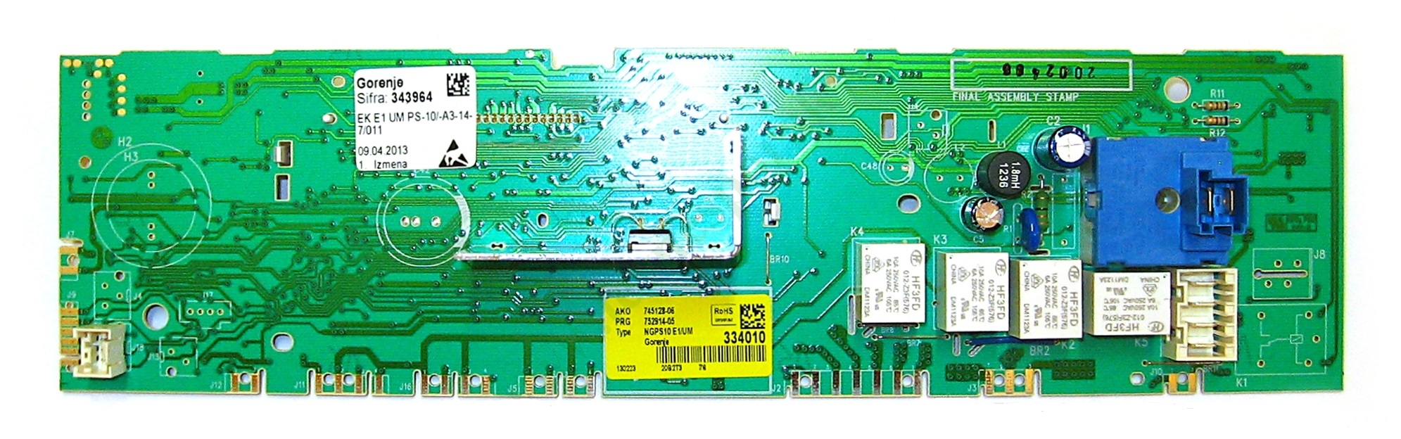 ELEKTRONIKA UGRADBENOG KUHALIŠTA GORENJE