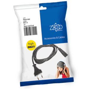 NC/1,5 KABEL NAPOJNI EURO na EURO 1,5 m ZED