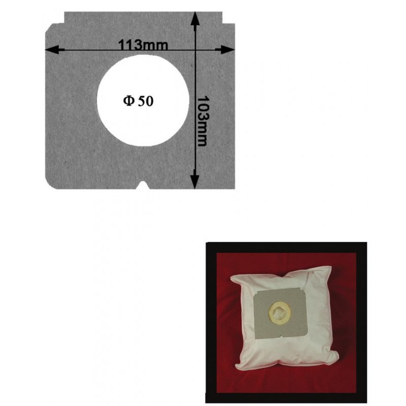 TIP09 VREĆICE ZAMJENSKE USISAVAČA Electrolux, Progress, AEG, Zanussi