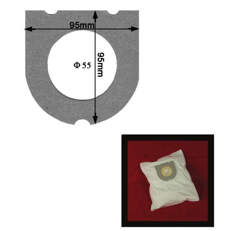 TIP28 VREĆICE ZAMJENSKE USISAVAČA Bomann, Končar , Eta, Fakir, Fam, Famolus, Hitachi