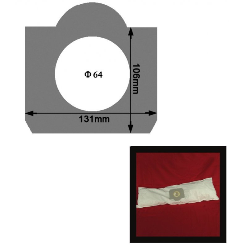 TIP35 VREĆICE ZAMJENSKE USISAVAČA Bomann, Bosch, Electrolux, ETA, Nilfisk, Row,Karcher