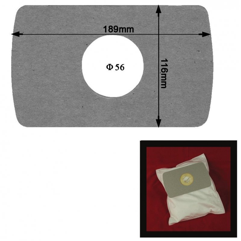 VREĆICE ZAMJENSKE USISAVAČA Iskra TIP 13