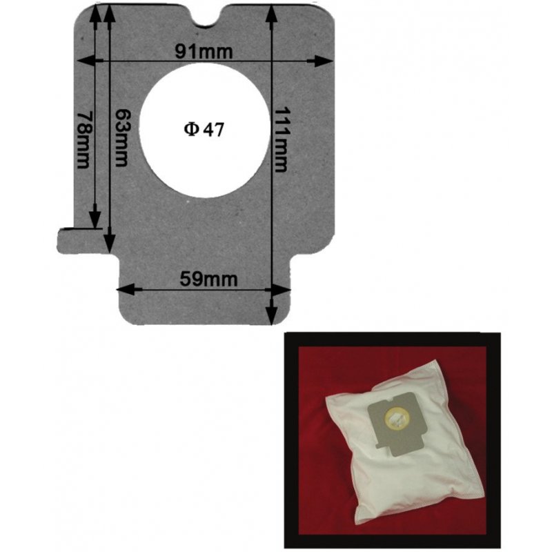 VREĆICE ZAMJENSKE USISAVAČA Panasonic TIP 86