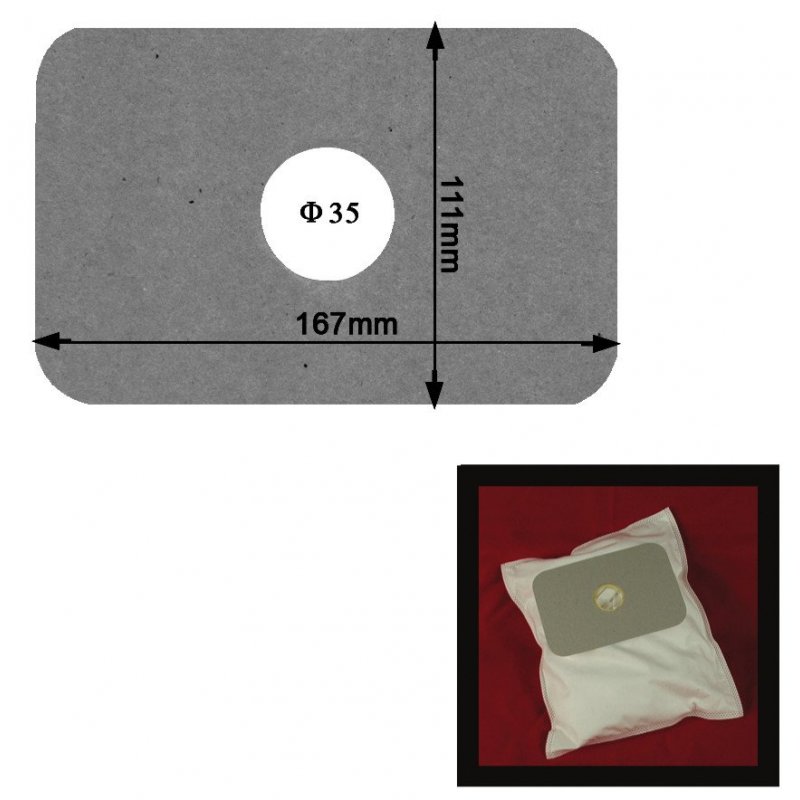 TIP22 VREĆICE ZAMJENSKE USISAVAČA ETA, Corona, Končar TIP 22