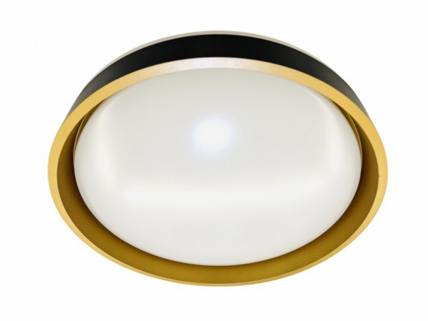 10534 PLAFONJERA LED GABRIELA D390 24W 2600LM 4000K DARK GREY/GOLD 10534