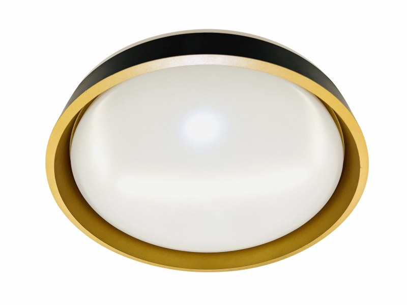 10534 PLAFONJERA LED GABRIELA D390 24W 2600LM 4000K DARK GREY/GOLD 10534