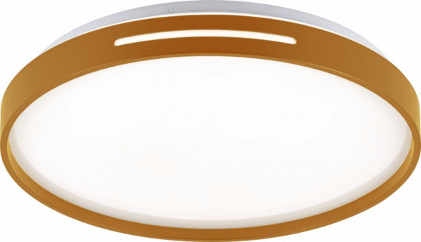 10536 PLAFONJERA LED JUNE D380 24W 2600LM 4000K GOLD 10536