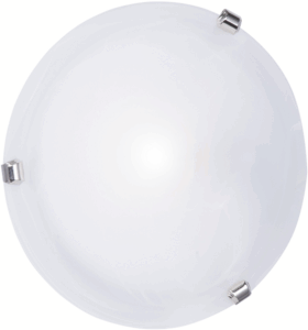 PLAFONJERA D300 ALABASTER BIJELA 09299