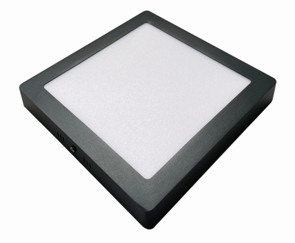 10507 PLAFONJERA LED SLIM SQUARE DARK GREY 120x120 6W 450LM 4000K 10507