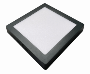 PLAFONJERA LED SLIM SQUARE DARK GREY 170x170 12W 900LM 4000K 10508