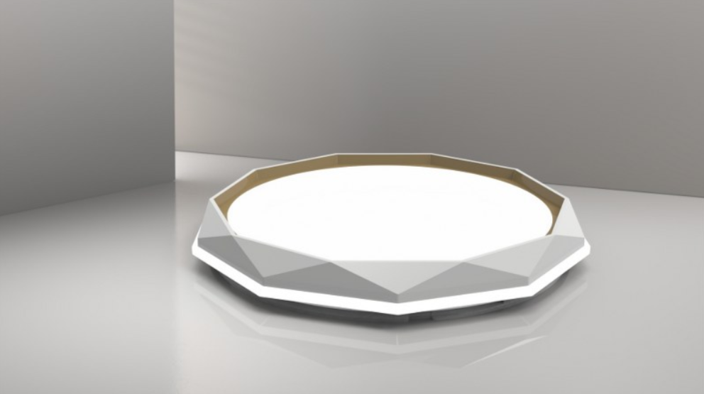 10635 PLAFONJERA LED VALENTINA D500 36W 2160LM 4000K WHITE 10635