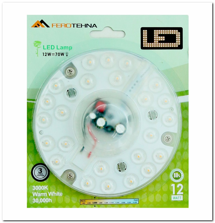 LED MODUL 12W 950LM 3000K DIA122 00001410