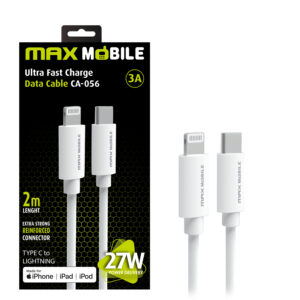 CA-056 KABEL USB LIGHTNING iPHONE-TYPE C MAXMOBILE CA-056