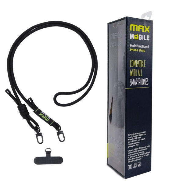 VEZICA6MMCRNA VEZICA ZA MOBITEL MAXMOBILE 6mm CRNA