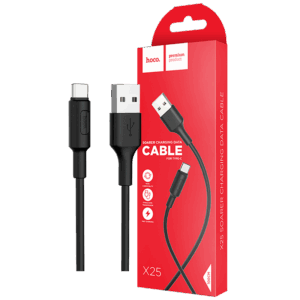 X25BLACKTYPEC KABEL USB TYPE C ZA SMARTPHONE HOCO X25 crni