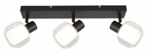 10808 SPOT CHARLOTTE TRANSPARENT+WHITE 3* E14 8W S PREKIDAČEM