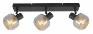 10873 SPOT AMELIA GREY+GOLD 3*E14 8W