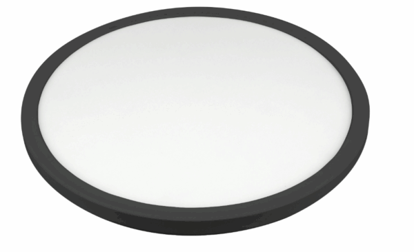10876 PLAFONJERA LED MAYA D293 24W 2690LM 3000/4000/6500K IP 54 BLACK PP
