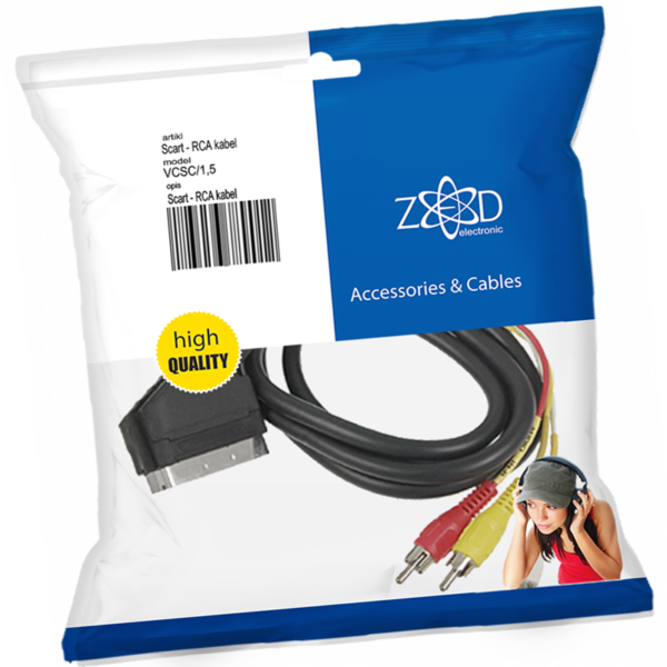 VCSC/1,5 KABEL VCSC 1,5m ZED