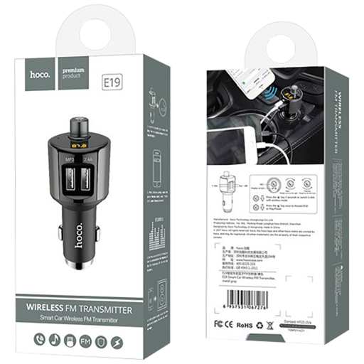 FM MODULATOR HOCO E19 SMART