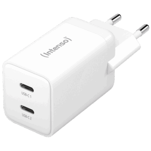 W40CC PUNJAČ KUĆNI 2xUSB-C INTENSO W40CC