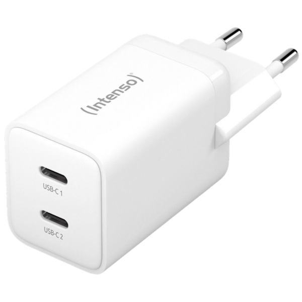 W40CC PUNJAČ KUĆNI 2xUSB-C INTENSO W40CC