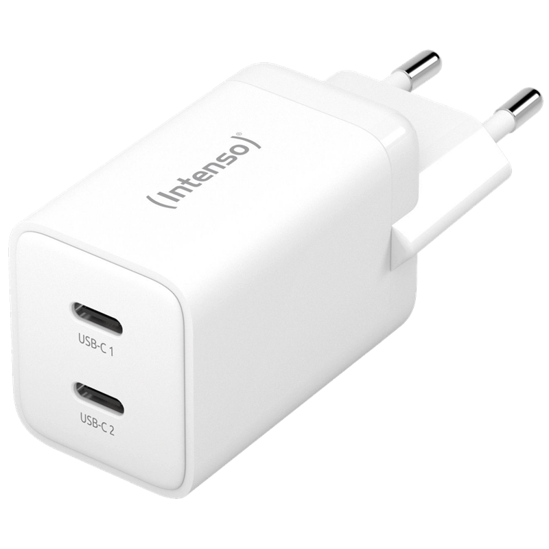 W40CC PUNJAČ KUĆNI 2xUSB-C INTENSO W40CC
