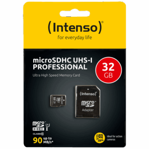 MICROSD32GBPRO MICRO SD KARTICA 32 GB s adapterom INTENSO UHS-I PRO