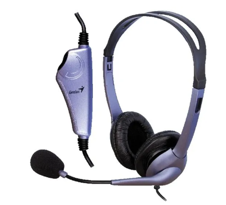 22937 SLUŠALICE S MIKROFONOM GENIUS HS-04S