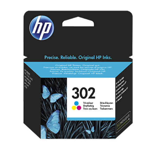 45691 TINTA HP F6U66AE 302 crna