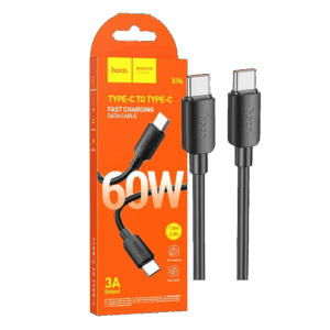 X96HYPER60WBLACK KABEL USB TYPE C ZA SMARTPHONE HOCO X96 HYPER 60W crni