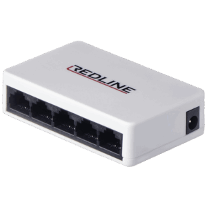 RL-S1005M RAZDJELNIK MREŽNI 5-PORTNI REDLINE RL-S1005M